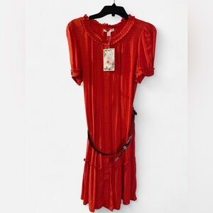 Chelsea & Violet Orange Dress